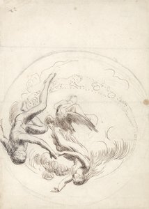 Study for a Circular Ceiling Decoration