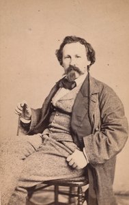 E. Johnson, 1860s by George Gardner Rockwood