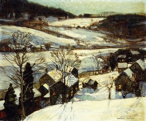 Winter Twilight by George Gardner Symons
