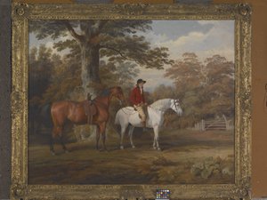 Hunter And Huntsman by George Garrard