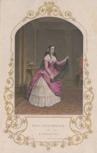 Miss Fitzpatrick as Katharina Taming of the Shrew by George Greatbach