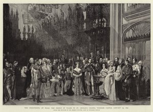 The Christening of HRH The Prince of Wales in St George