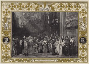 The Christening of the Prince of Wales in St George