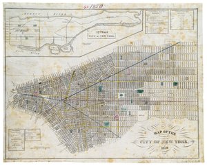 Map of the City of New York