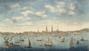 An East Prospective View of the City of Philadelphia, 1774