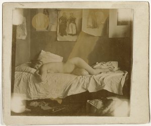 Marie Jordan Naked Lying on a Bed
