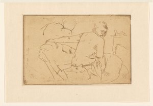 Seated Female Nude by George Hendrik Breitner