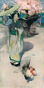 The Promenade, Tokyo by George Henry