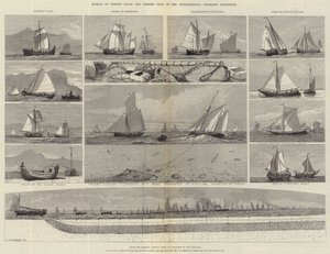 Models of Fishing Boats and Fishing Gear in the International Fisheries Exhibition