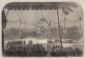 Reception of His Royal Highness the Prince of Wales by the Inhabitants of Toronto, Canada West by George Henry Andrews