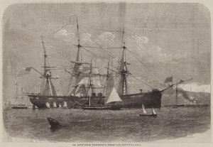 The United States Steam-Corvette, Niagara by George Henry Andrews