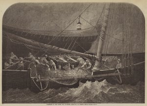 Trawling in the North Sea at Night