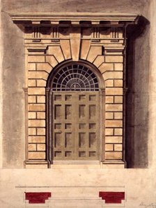 Design for a Palladian Door Surround by George Henry Bailey
