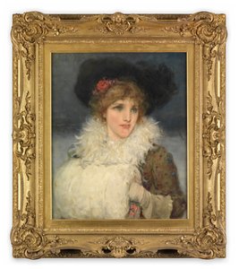 Woman, Half-Length by George Henry Boughton