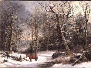 Woodsman in Winter