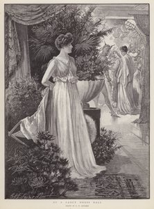 At a Fancy Dress Ball by George Henry Edwards