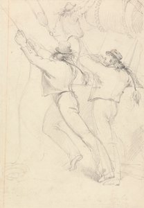 Sailors on Board H.M.S. Royal William by George Henry Harlow