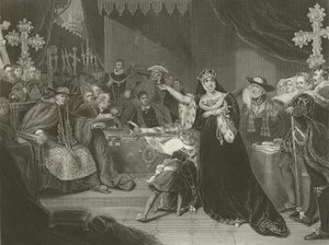The Trial of Catherine of Aragon by George Henry Harlow