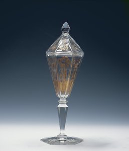 Glass Cup and Cover, 1898