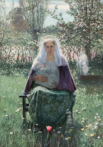 The Mother of God, 1892 by George Hitchcock