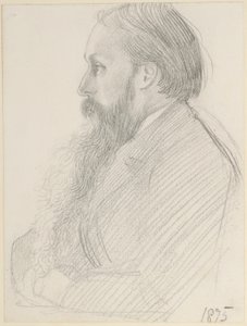 Portrait of Edward Burne-Jones by George Howard