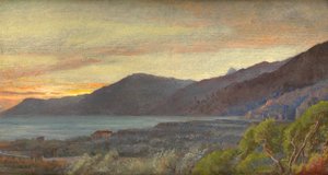 View from Bordighera, 1882