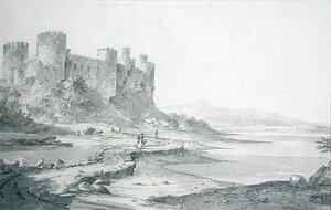 Conway Castle by George Howland Beaumont
