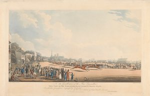 View of the Worcester Race-Course and Grand Stand by George Hunt
