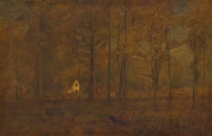 Autumn Woods by George Inness