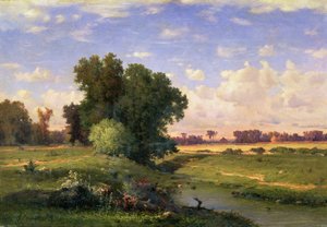 Hackensack Meadows, Sunset