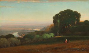 View of the Tiber near Perugia by George Inness