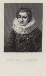 Lady Anna Mackenzie, Countess of Balcarres and Afterwards of Argyll