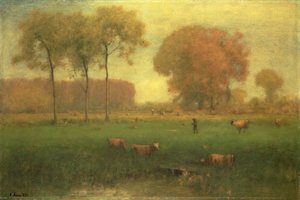 Indian Summer, 1891 by George Jnr. Inness
