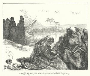 Illustration for The Captivity by George John Pinwell