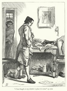 Illustration for The Deserted Village (engraving) by George John Pinwell