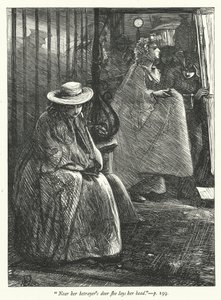 Illustration for The Deserted Village by George John Pinwell