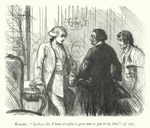 Illustration for The Good-Natured Man by George John Pinwell