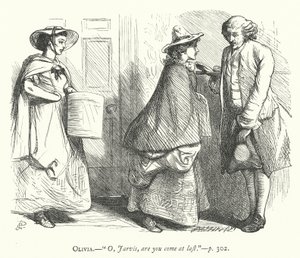 Illustration for The Good-Natured Man (engraving) by George John Pinwell