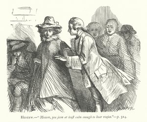 Illustration for The Good-Natured Man (engraving) by George John Pinwell
