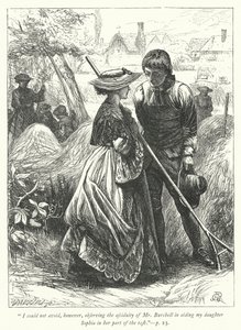 Illustration for The Vicar of Wakefield by George John Pinwell