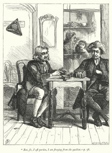 Illustration for The Vicar of Wakefield by George John Pinwell