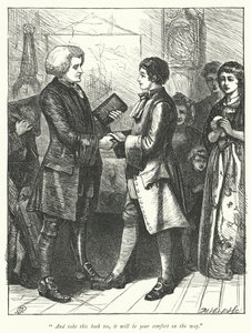 Illustration for The Vicar of Wakefield by George John Pinwell