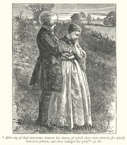Illustration for The Vicar of Wakefield by George John Pinwell