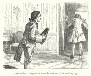 Illustration for The Vicar of Wakefield by George John Pinwell
