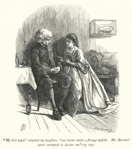 Illustration for The Vicar of Wakefield by George John Pinwell