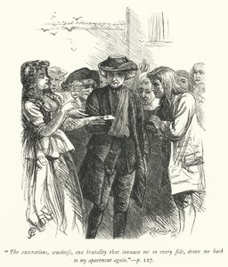 Illustration for The Vicar of Wakefield by George John Pinwell