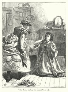 Illustration for The Vicar of Wakefield by George John Pinwell