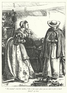 Illustration for The Vicar of Wakefield by George John Pinwell