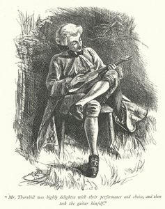 Illustration for The Vicar of Wakefield (engraving)