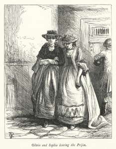 Illustration for The Vicar of Wakefield (engraving) by George John Pinwell